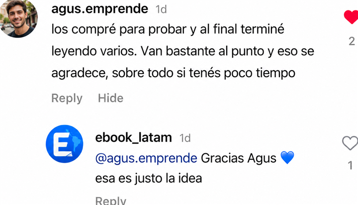 Reseña de un lector de ebook latinoamérica