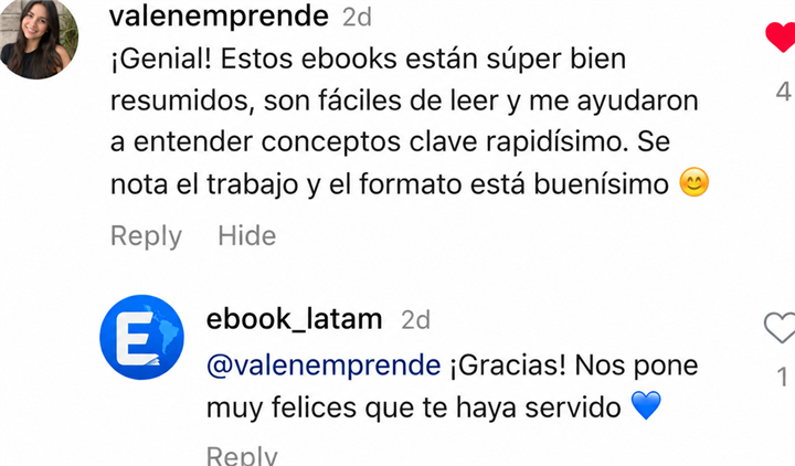 Reseña de un lector de ebook latinoamérica